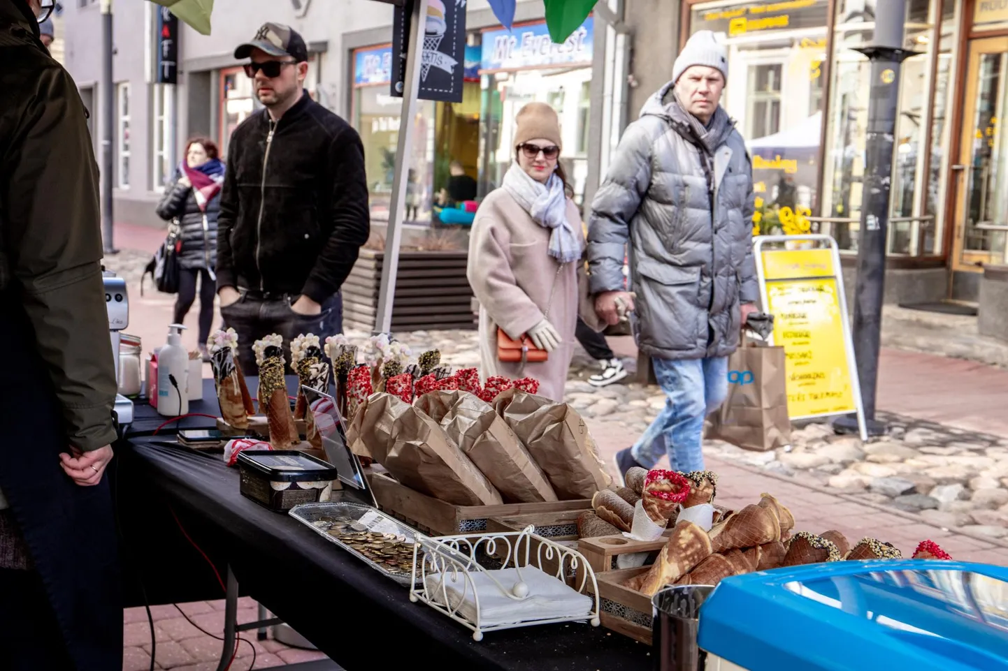 Pärnu Rüütli tänav.