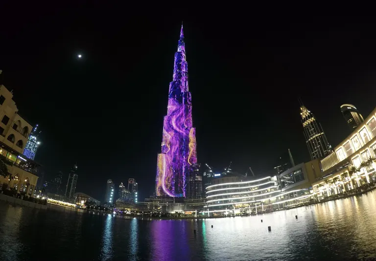 Maailma kõrgeim pilvelõhkuja, Dubais asuv Burj Khalifa