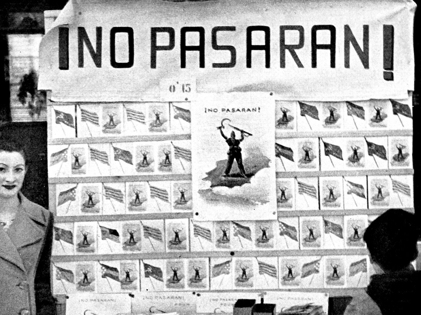 Vabariiklaste loosung «¡No pasarán!» (e.k «Edasi ei saa!»), millele Francisco Franco vastas pärast Madridi vallutamist 1939. aastal loosungiga «Hemos pasado» (e.k «Tulime läbi»).