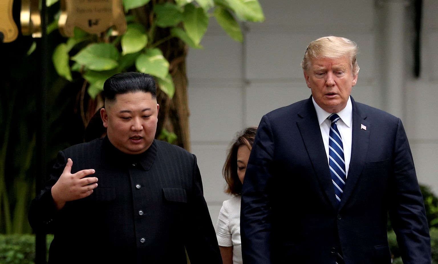Kim Jong-un ja Donald Trump veebruaris Vietnamis.