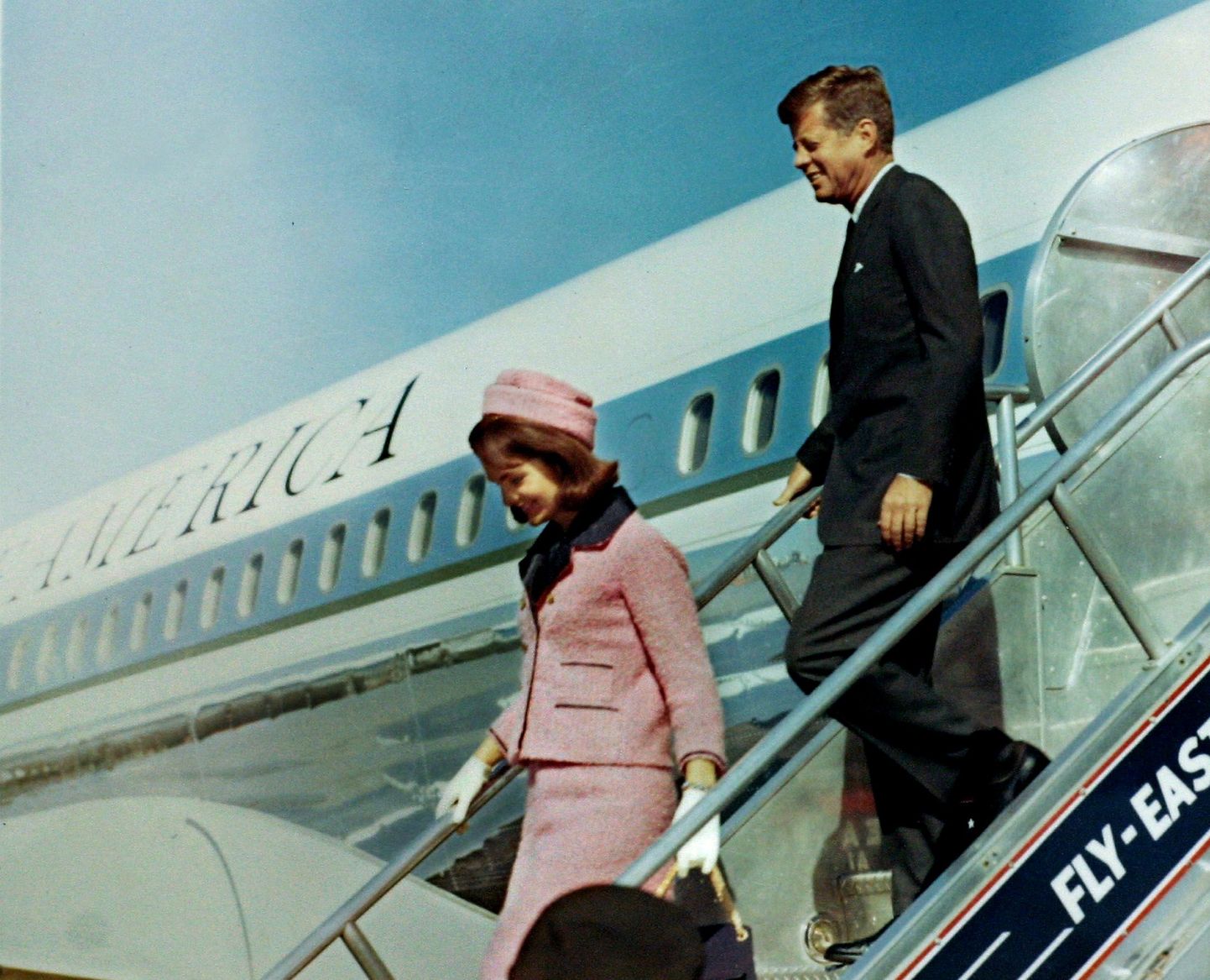 USA president John F. Kennedy ja esileedi Jacqueline Bouvier Kennedy.