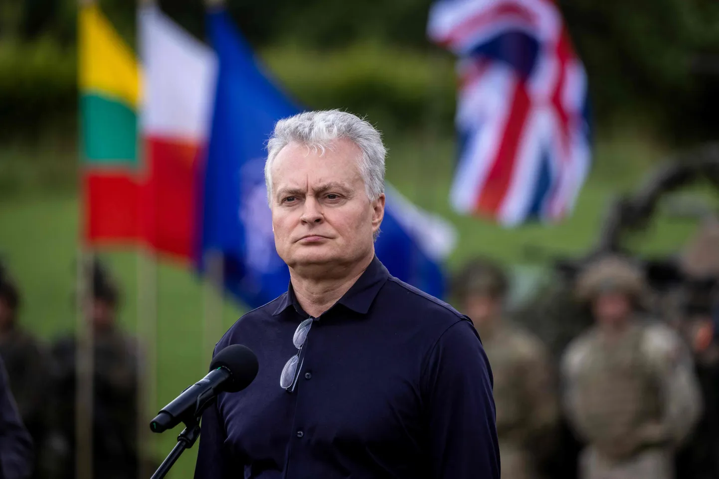 Президент Литвы Гитанас Науседа.