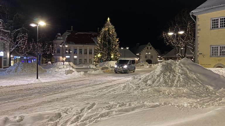 Lumeuputus Saaremaal 31. jaanuaril 2020.