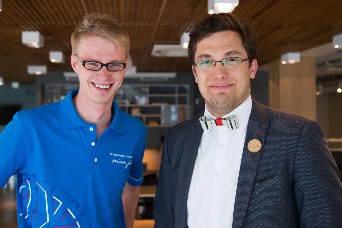 Rasmus Puur (vasakul) ja Edmar Tuul (paremal)