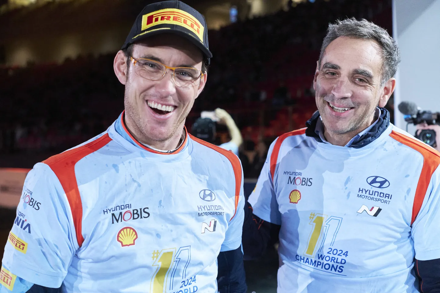 Thierry Neuville (vasakul) ja Cyril Abiteoul.