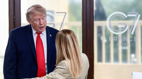 Meloni denies Trump's claim she 'begged' for photo at G7