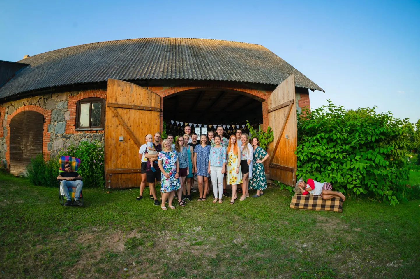 Tõrva Raadio tegijad 2019. aasta suvel FOTO: Egon Bogdanov
