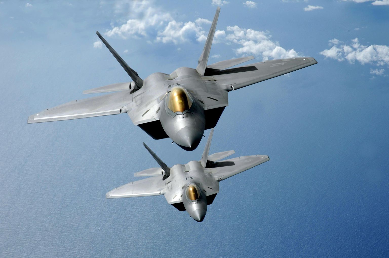 USA hävitajad F-22.