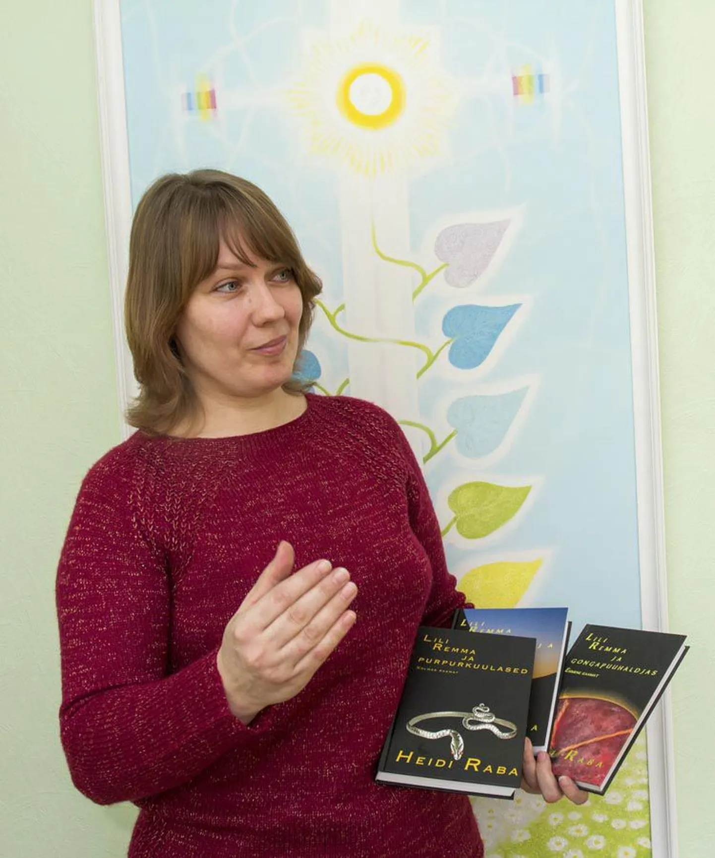 Otsekui võluväel kasvas Heidi Raba mõttest kirjutada üks lasteraamat terve triloogia.