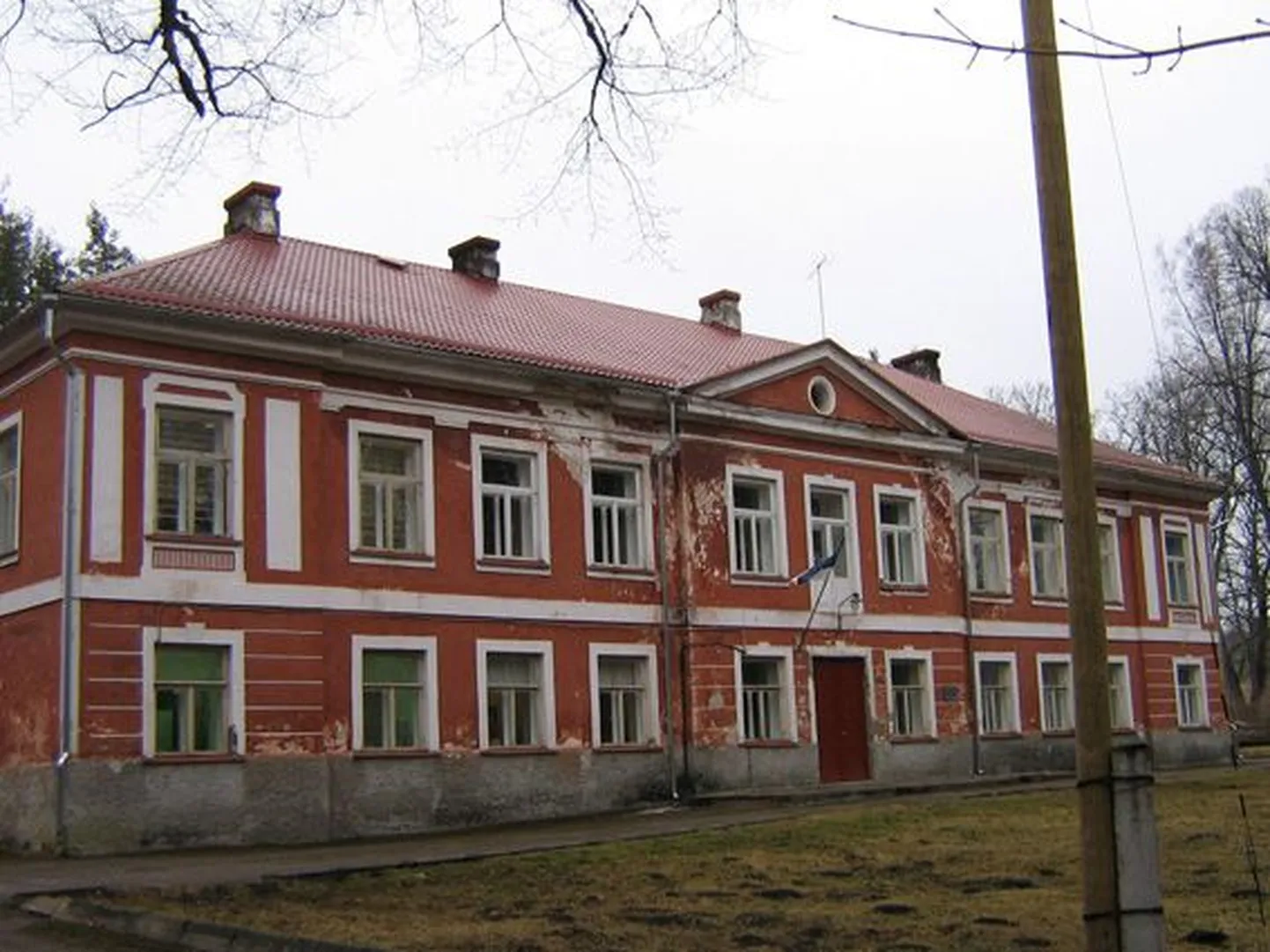 Salla mõisa peahoone.