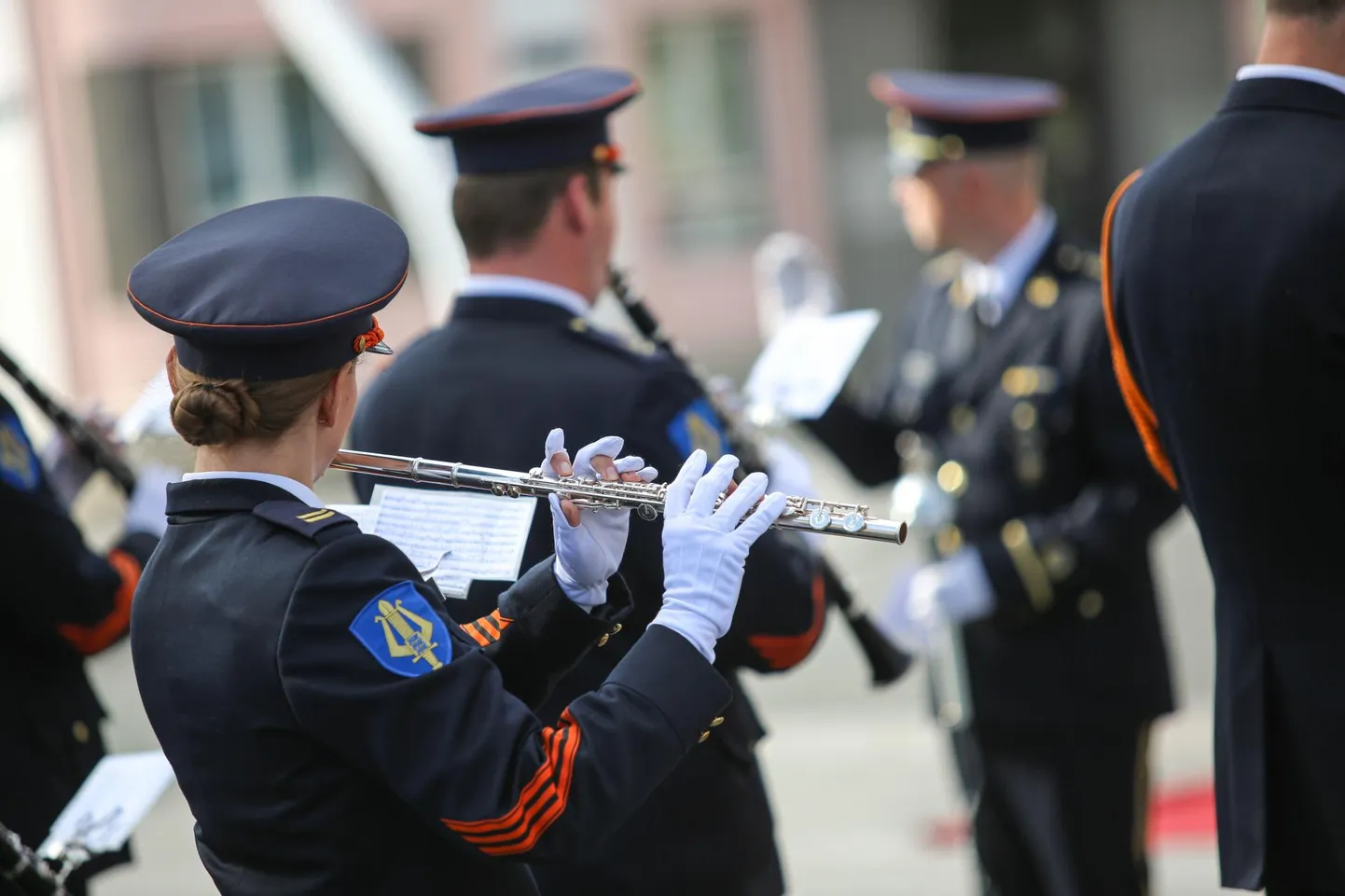 Kaitseväe orkester.