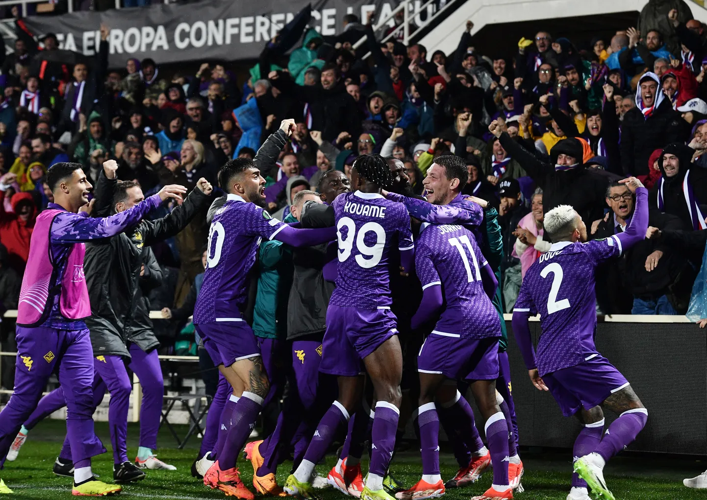 Florences "Fiorentina" futbolisti
