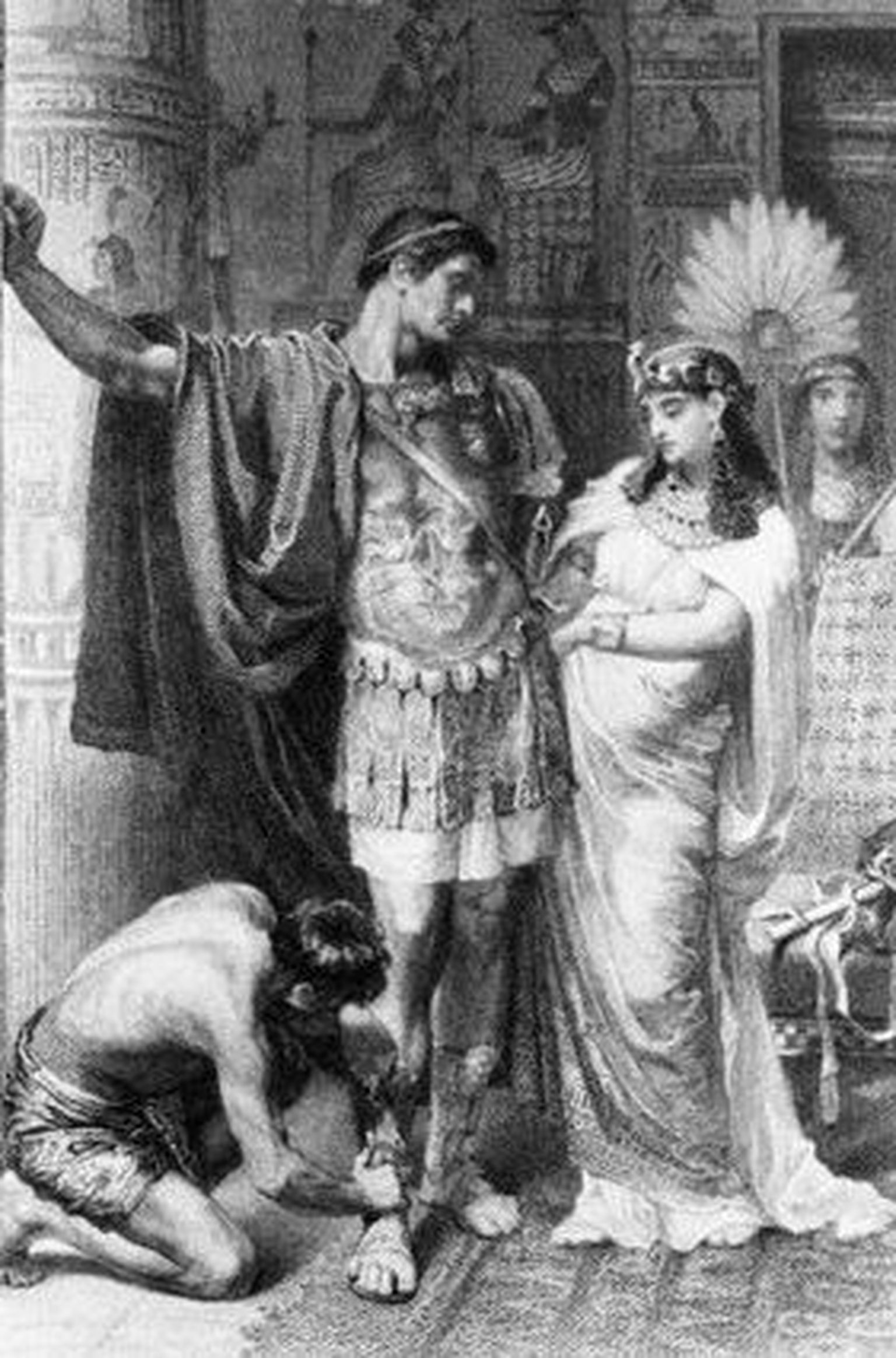 19. sajandi kunstiteos, millel on kujutatud Kleopatrat ja Markus Antoniust