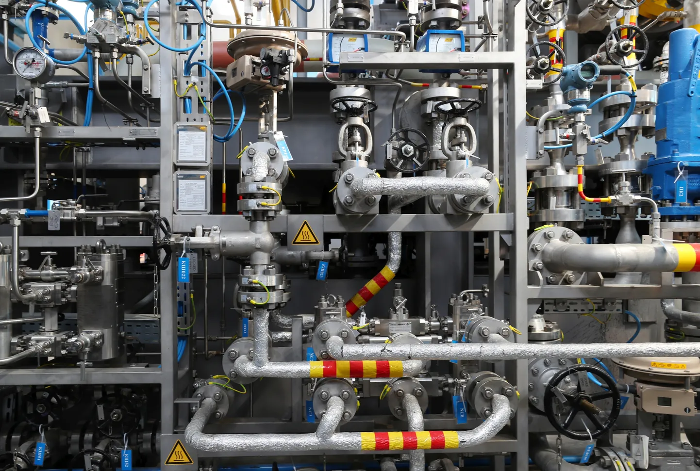 Gazpromi Slavjanskaja kompressorjaam, mis on Nord Stream 2 alguspunkt 27. juuli 2021.