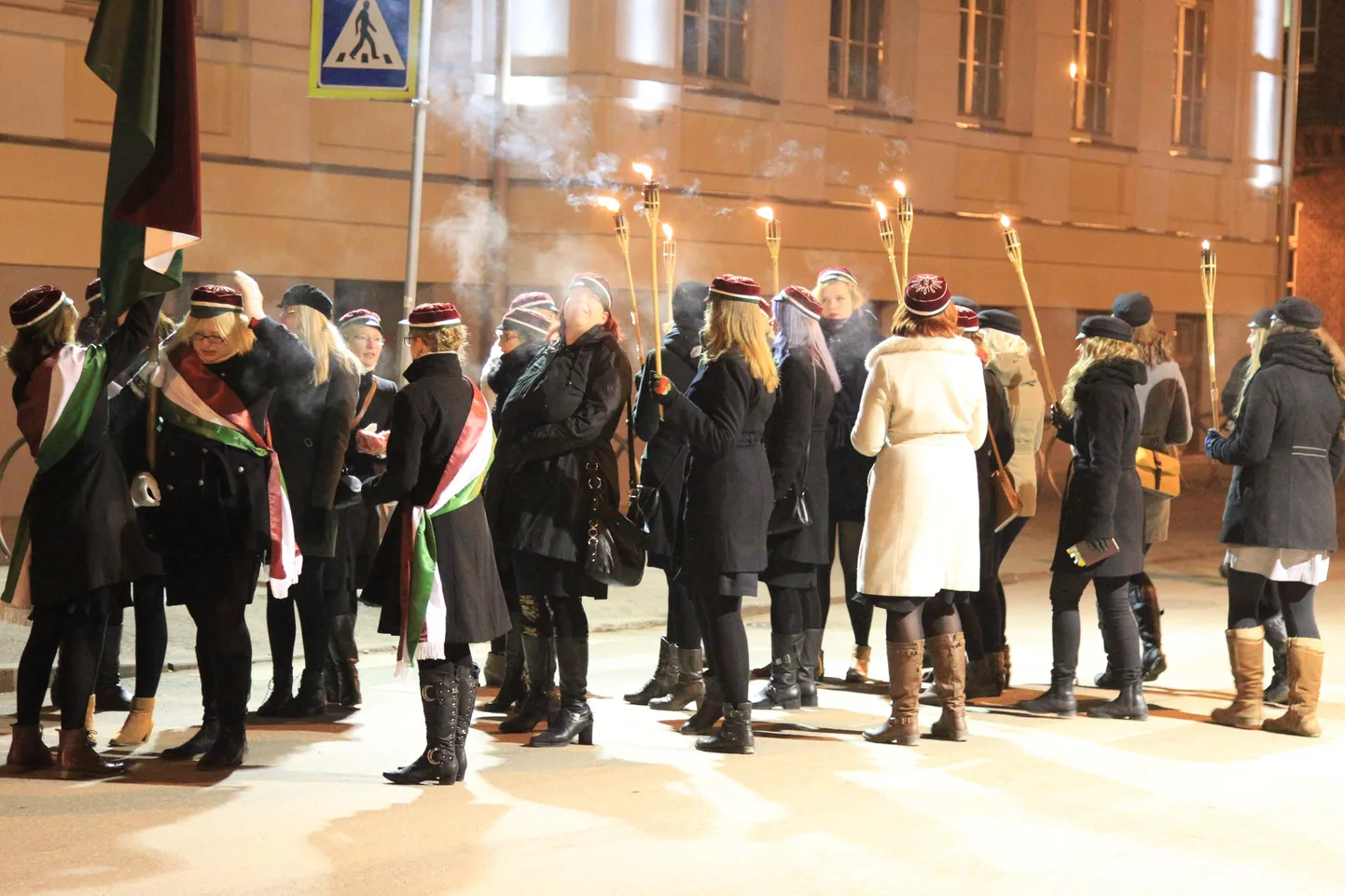 Tartu ülikooli tõrvikurongkäik.