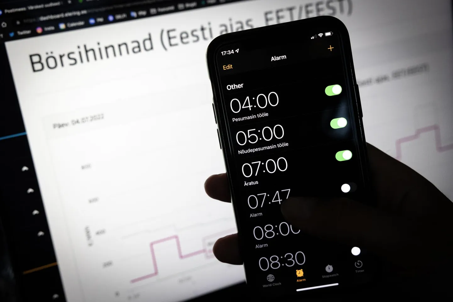 Adjöö, börsihinnad! Eesti Energia näeb tubli paidelase raha nagu oma kõrvu.