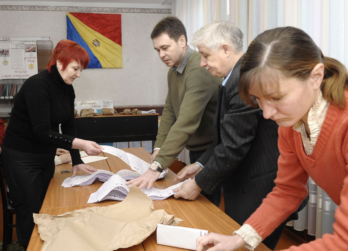 Moldova häälte ülelugemine kinnitas kommunistide võitu.