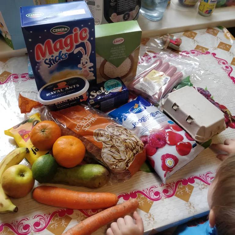 Продуктовый пакет основной школы Карьямаа,&nbsp;Таллинн.