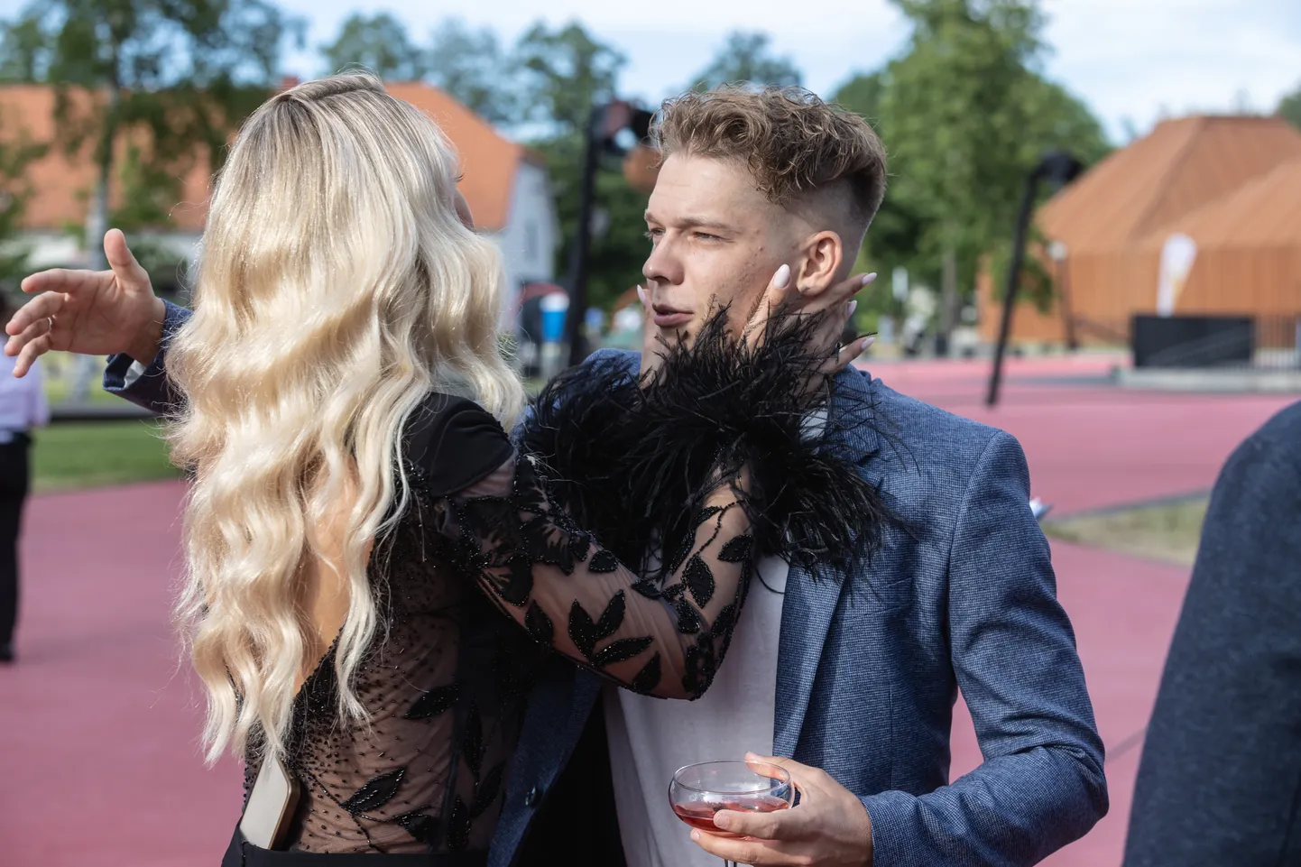 Brigitte Susanne Hunt ja Andrei Zevakin Kroonika meelelahutusauhindadel.