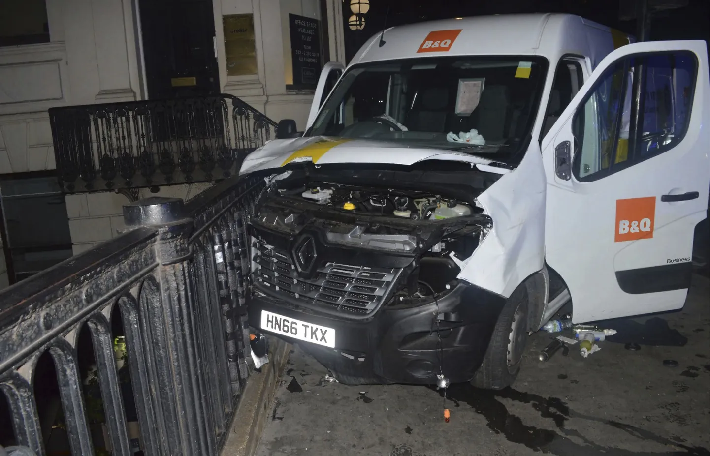 Londoni terrorirünnakus kasutatud rendikaubik.