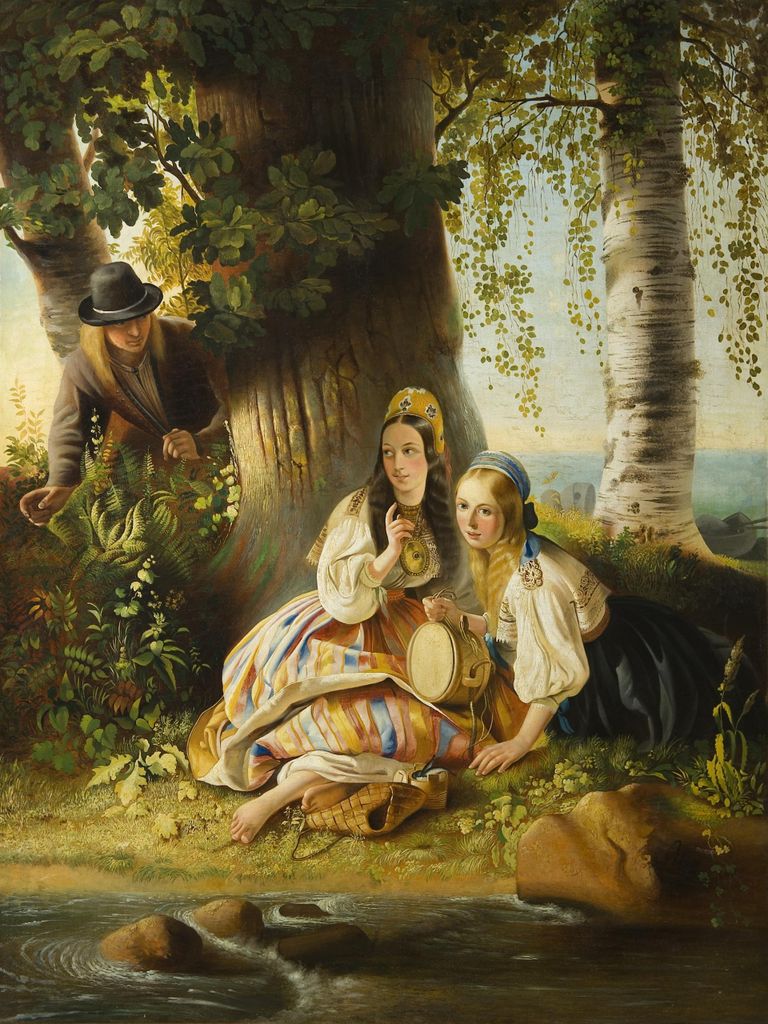 Carl Timoleon von Neffi
„Üllatus“, 1840. aastad, Eesti Kunstimuuseum.