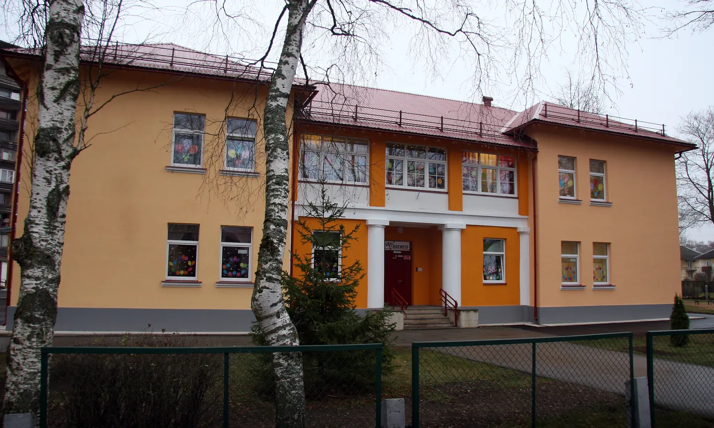 Город Кохтла-Ярве решил сделать перерасчет за дни отсутствия ребенка в детском саду. На снимке - детский сад "Вяйкемеэс".