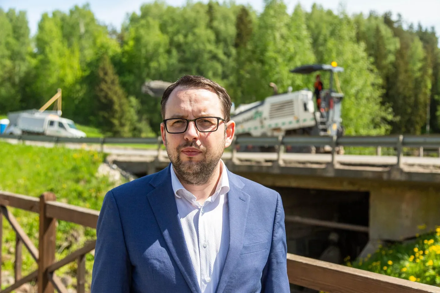 Põlva vallavanem Martti Rõigas.