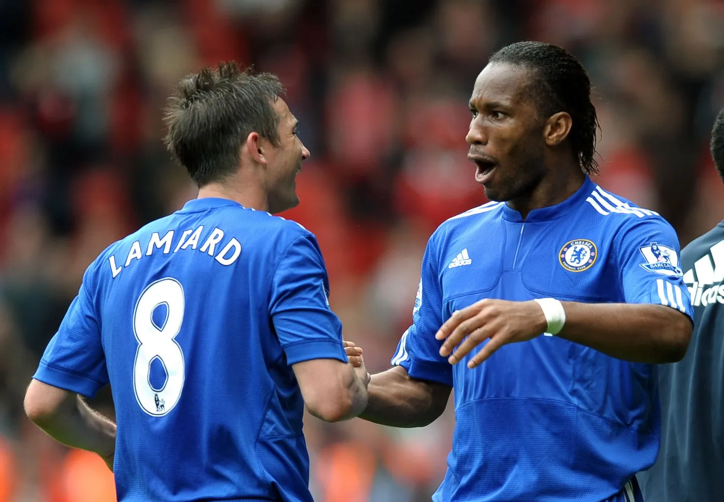 Frank Lampard (vasakul) ja Didier Drogba