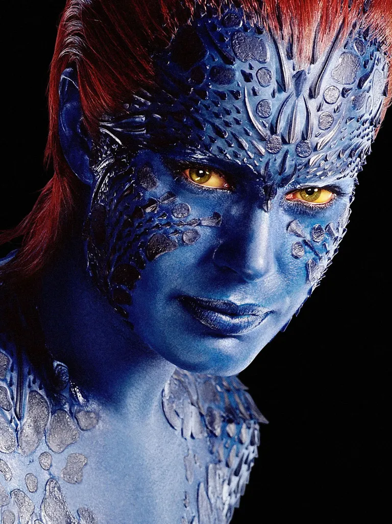 Filmides «X-mehed» ja «X-mehed: viimane vastuhakk» mängis Mystique'i tegelaskuju Rebecca Romijn.