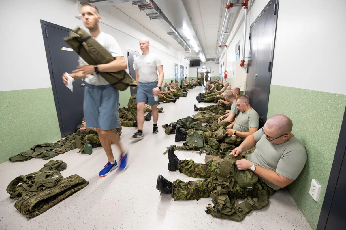 Every year over 3000 young Estonians spend up to 11 months training to become ferocious and responsible protectors of their country.