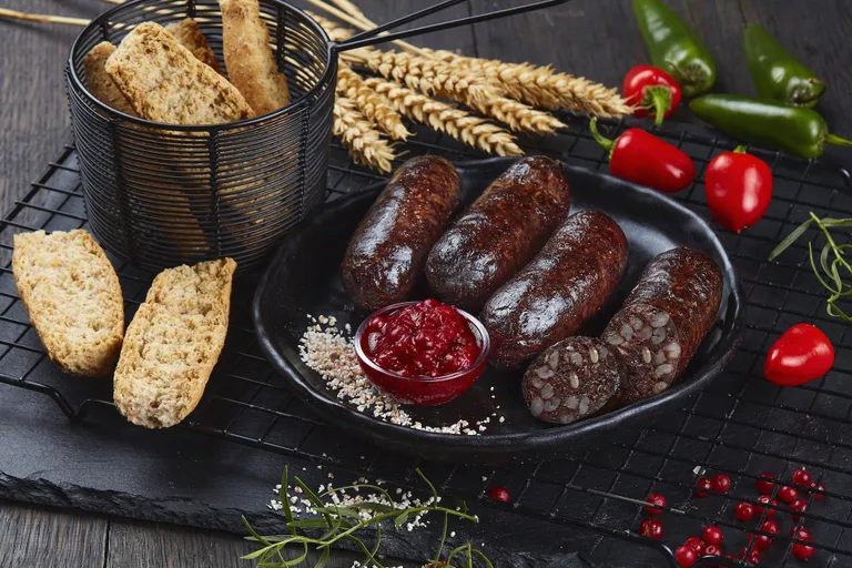 Кровяные колбаски.