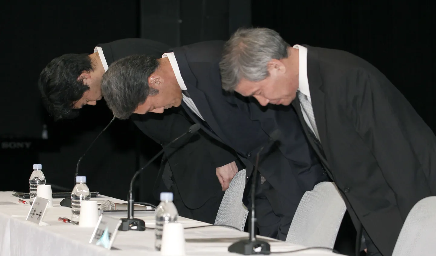 Sony juhid tänasel pressikonverentsil