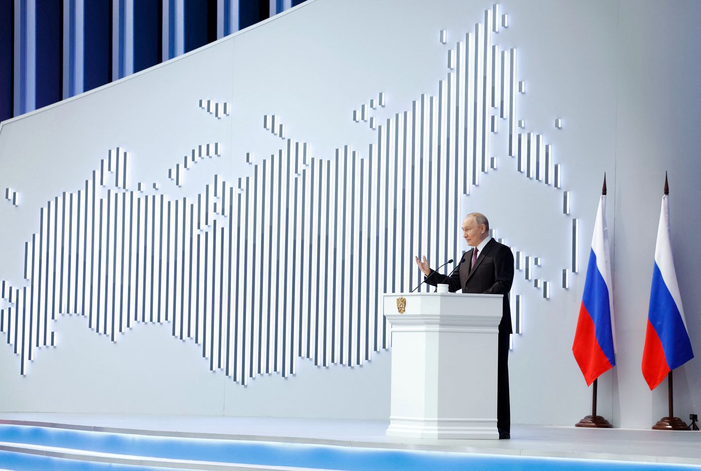 Vladimir Putini aastakõne Moskvas 29. veebruaril 2024.