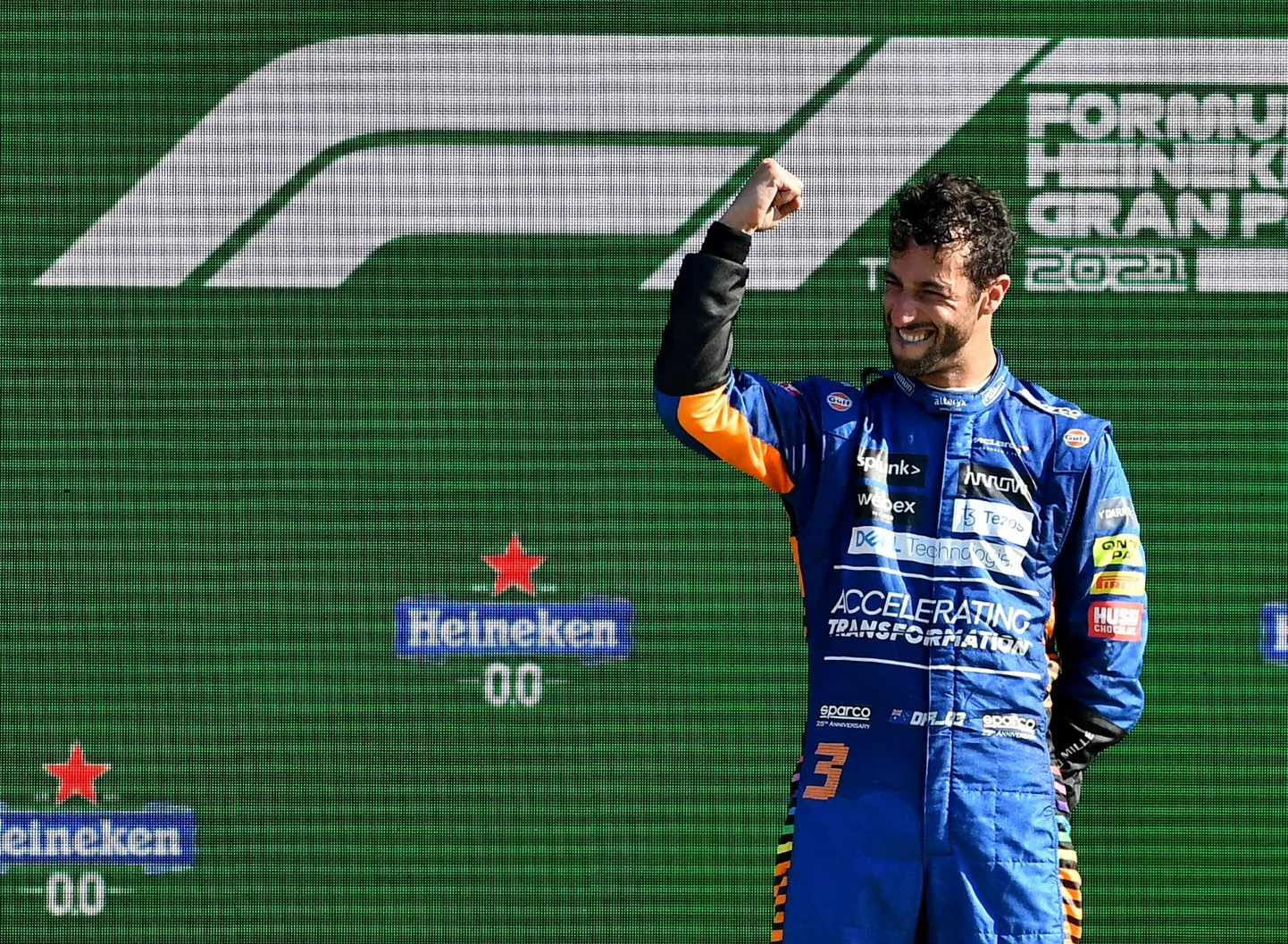 Daniel Ricciardo.