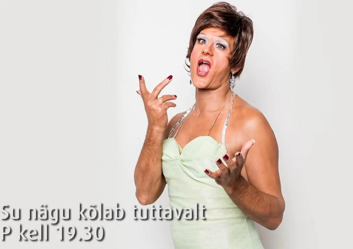 Jan Uuspõld kehastab näosaates Shirley Bassey't
