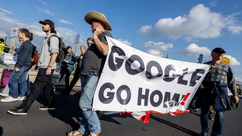 Austrias protestitakse Google’i andmekeskuse vastu: kohalikud kardavad veepuudust