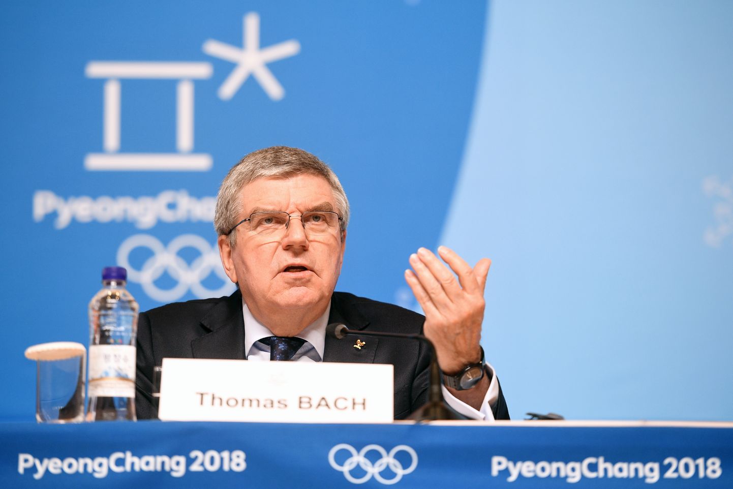 Rahvusvahelise Olümpiakomitee president Thomas Bach.