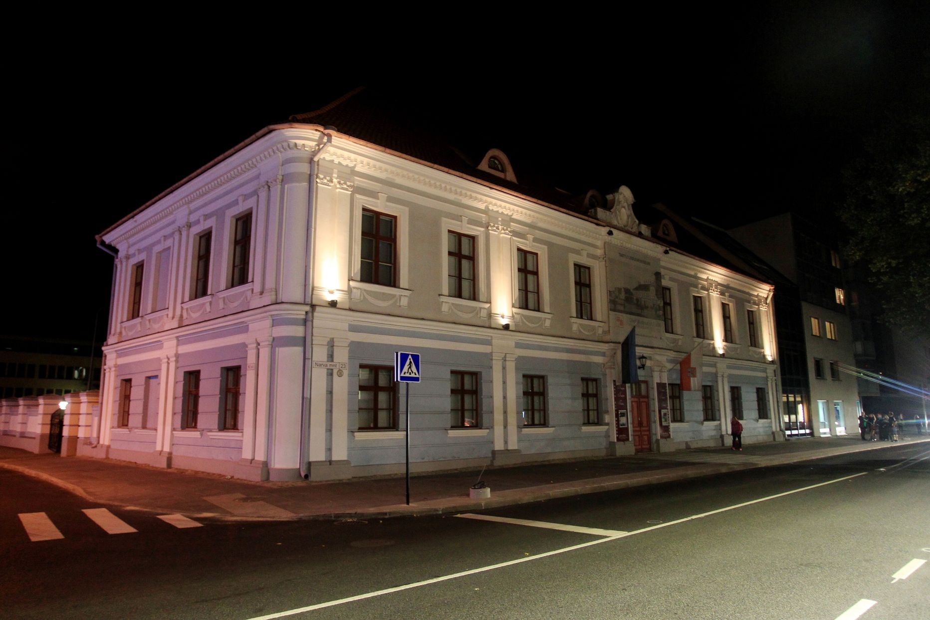 Tartu linnamuuseumi hoone Narva maanteel.