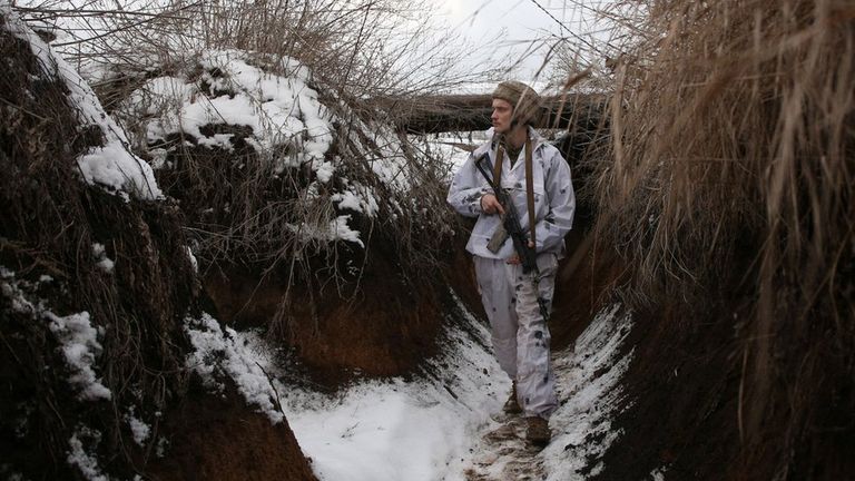 Прошлогодняя зима в Донецкой области была вполне снежной