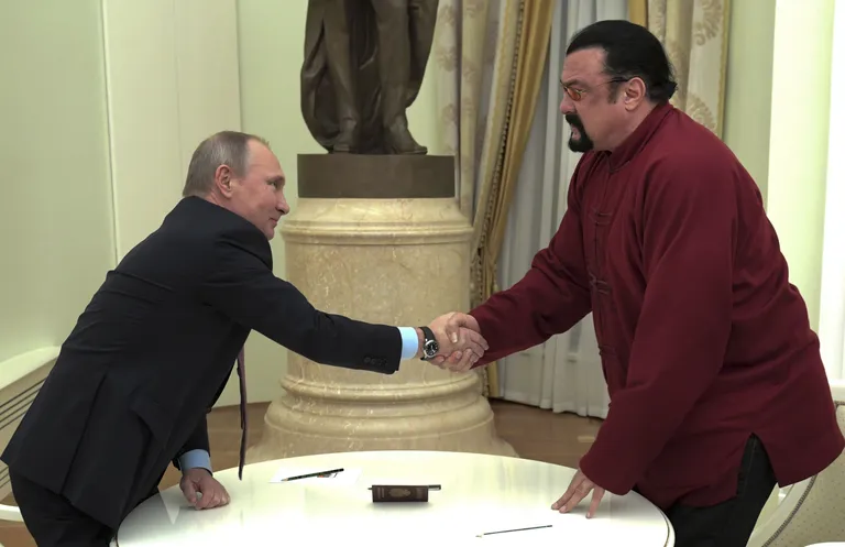 Vladimir Putin ja Steven Seagal