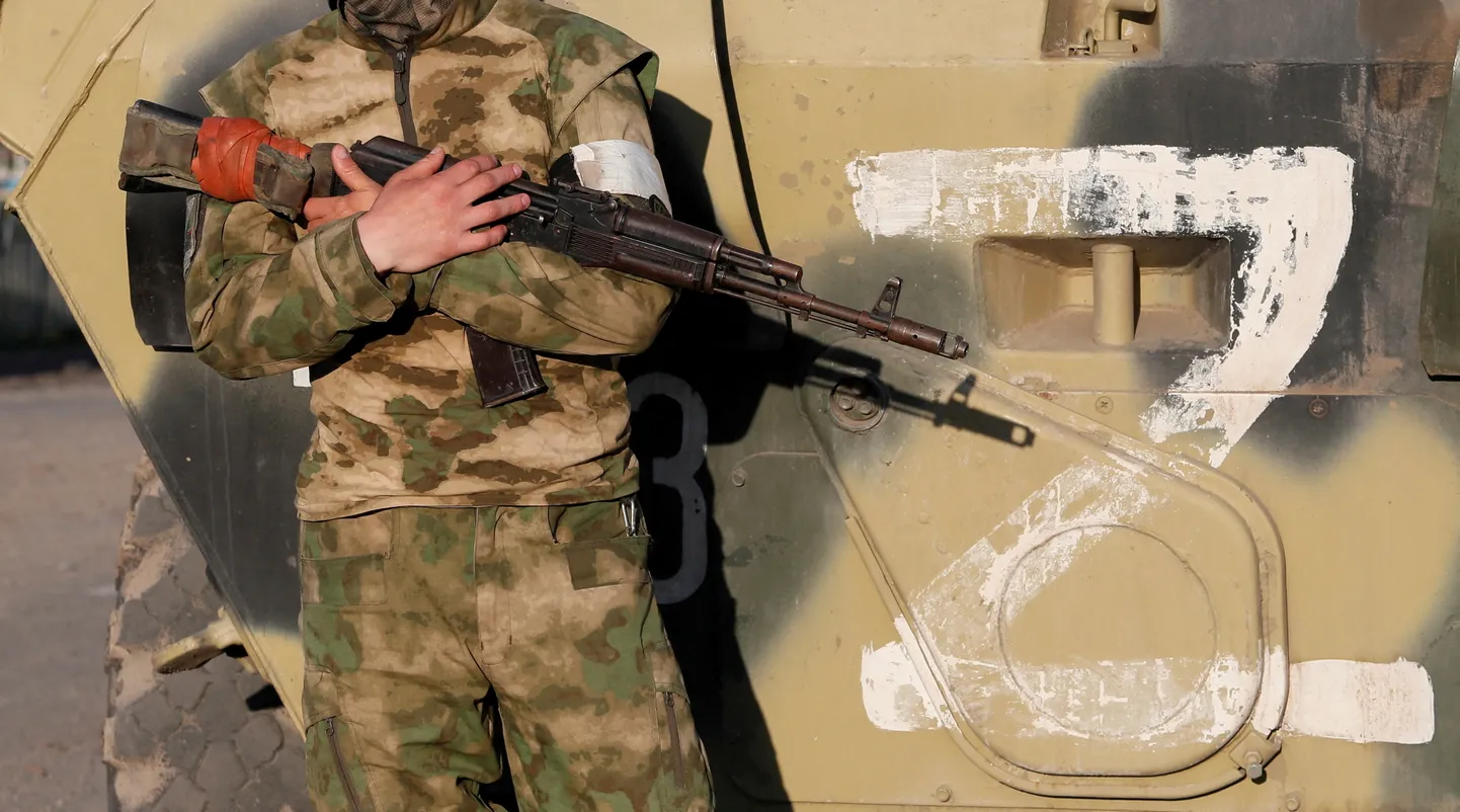 Российские военный и z символика