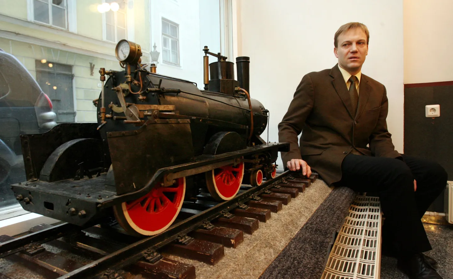 AS Eesti Raudtee juhatuse esimees Kaido Simmermann.