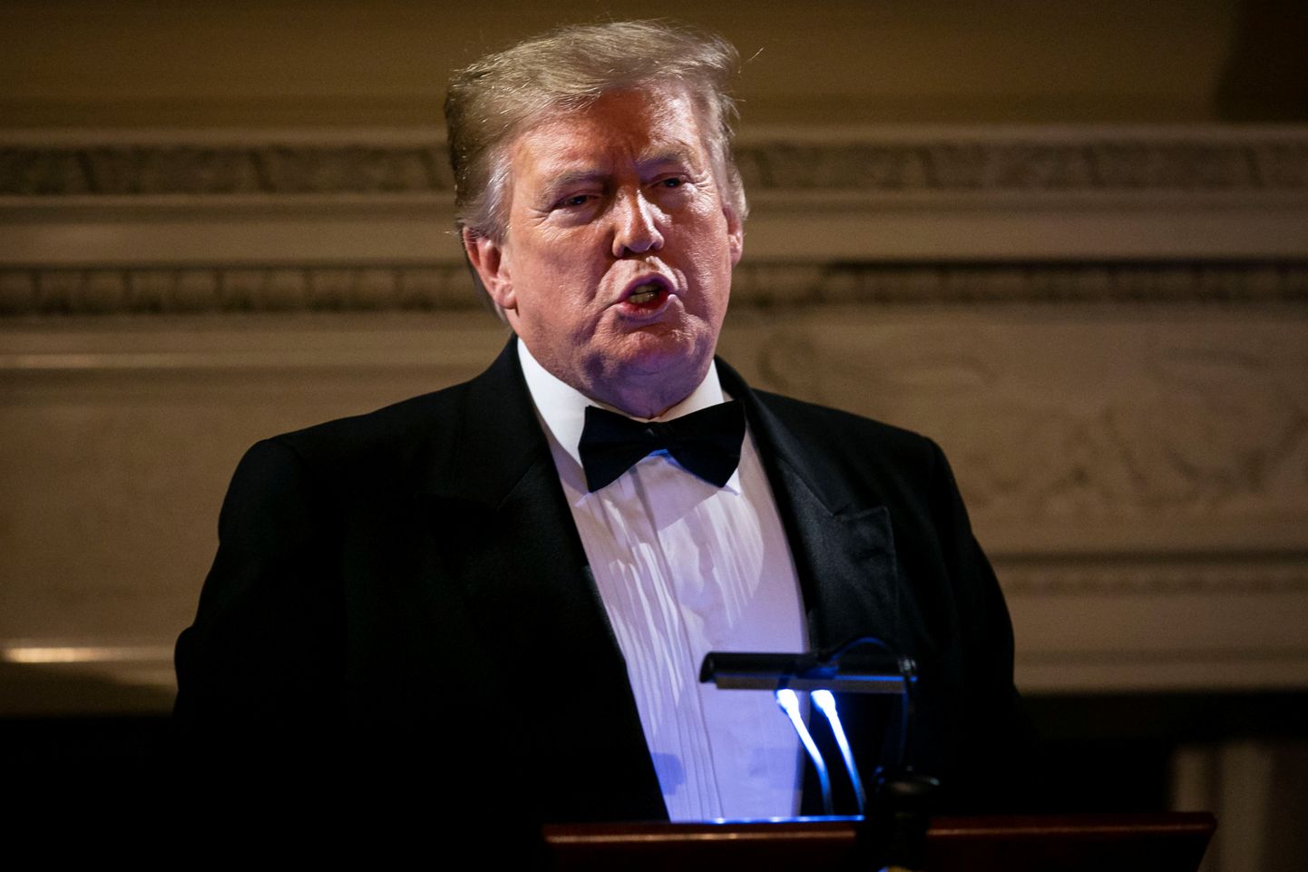 Trump võttis 24. veebruaril toimunud ballil valges majas sõna ka Hiina kaubandusläbirääkimiste teemal.