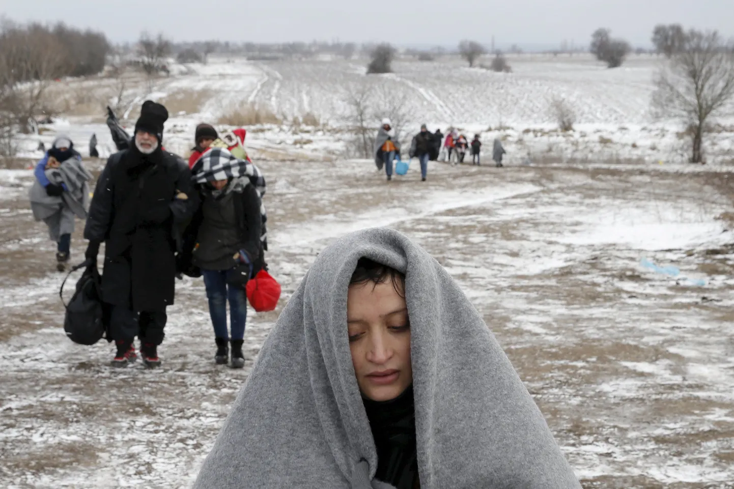 Migrandid Serbias teel Euroopa Liidu riikidesse, sh Austriasse.