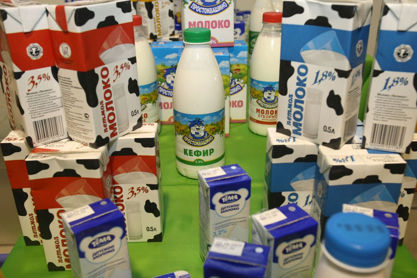 Vene piimatööstuse Unimilk toodang