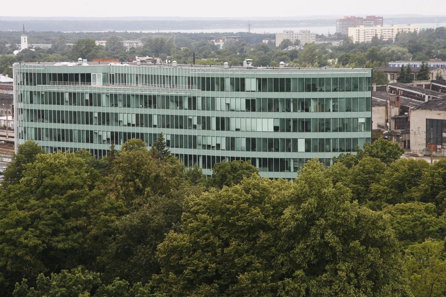 Eesti Raudtee praegune peakontor Toompuiestee 35 büroohoones