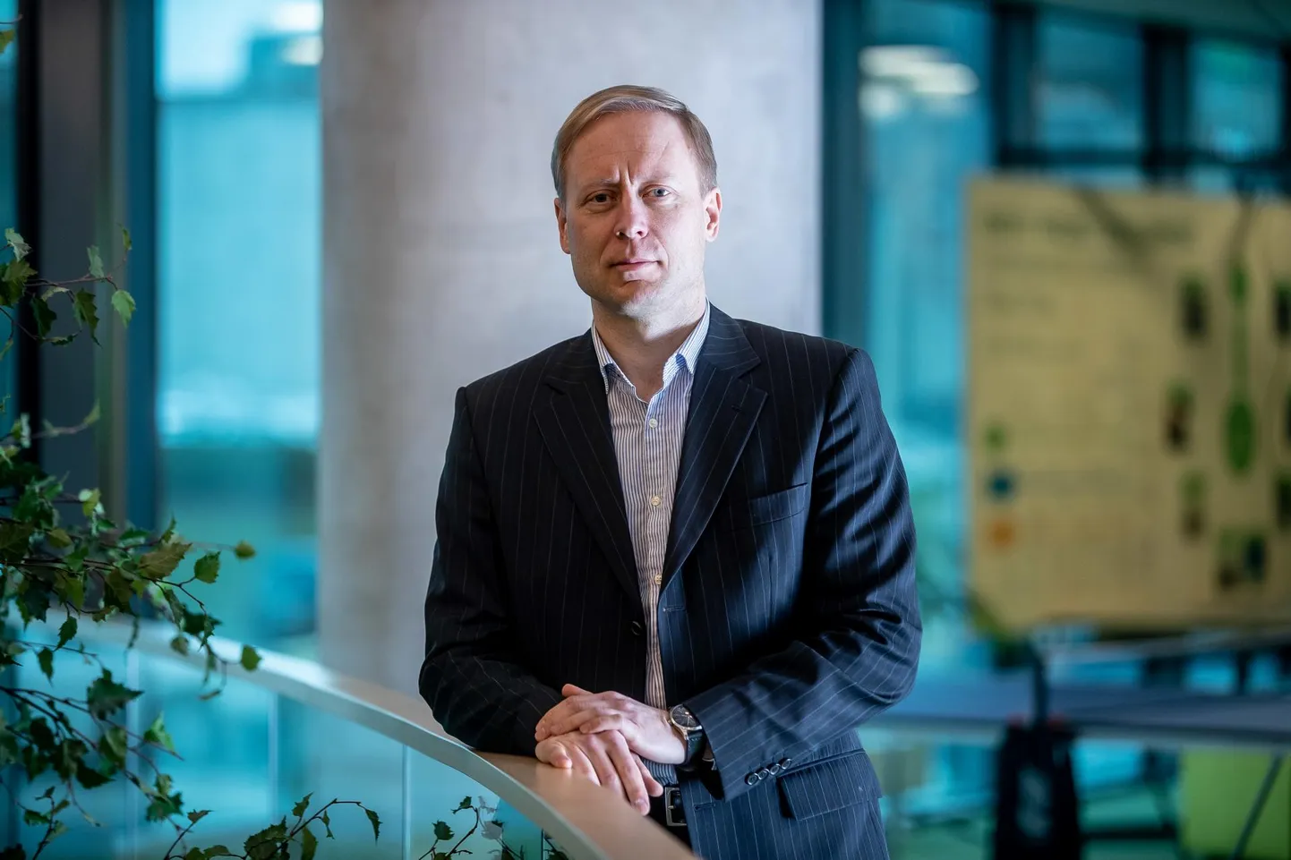 Tallinn 18.02.2019 Eesti Energia juhatuse liige Raine Pajo. Raine Pajo, Member of the Management Board, Energy Production FOTO:SANDER ILVEST/POSTIMEES FOTO: Sander Ilvest