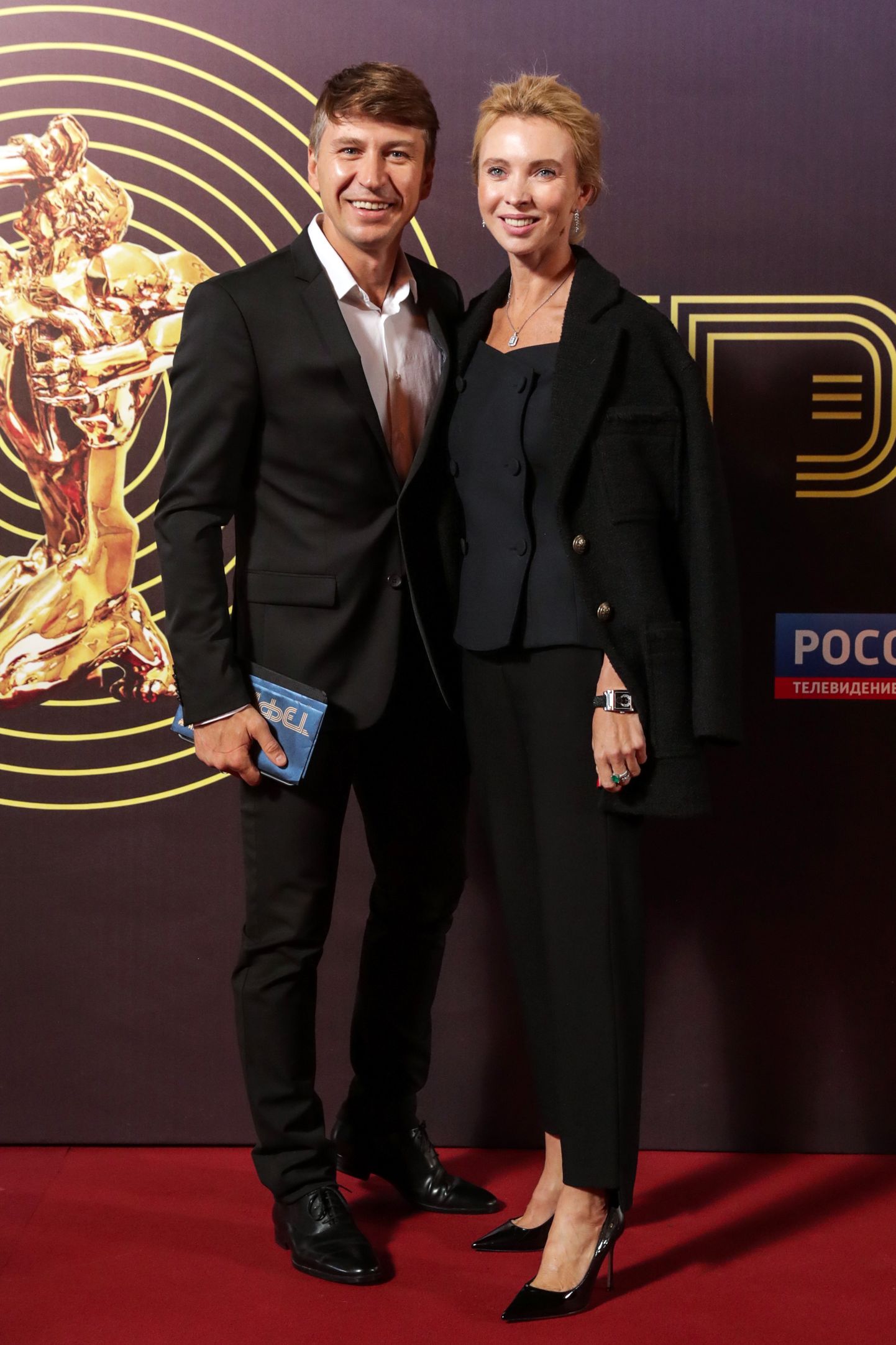 Алексей Ягудин и его жена Татьяна Тотьмянина