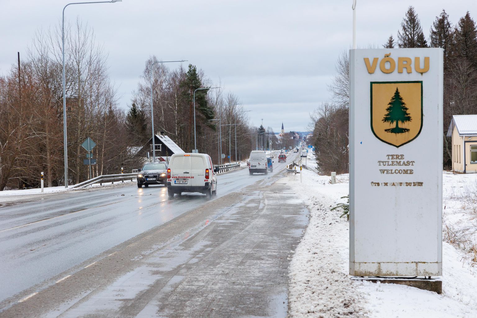 Üks remonditavaid teelõike on Võru linna sissesõidul olev 0,65 km pikkune lõik maanteed.