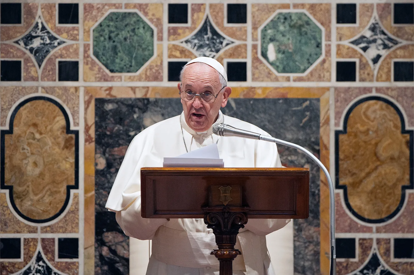 Paavst Franciscus.